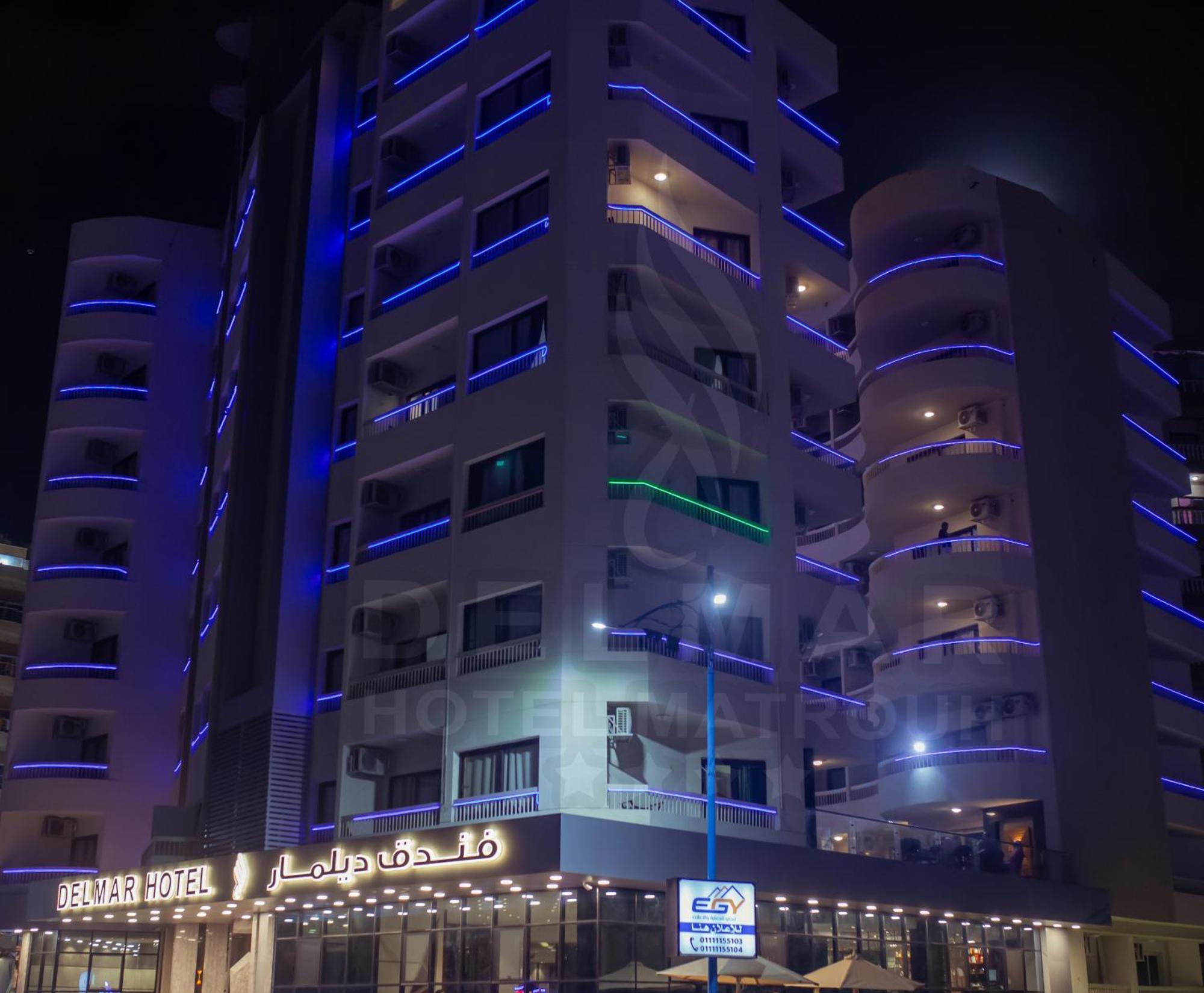 Delmar Hotel Matrouh Mersa Matruh Bagian luar foto